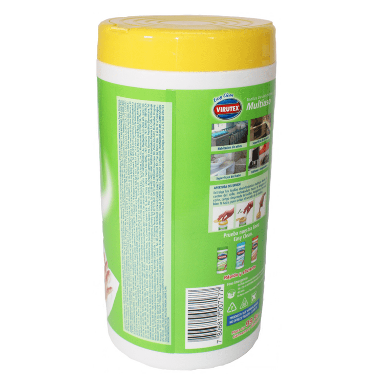 Toallas Desinfectantes Virutex Multiuso 35U-Easy Clean