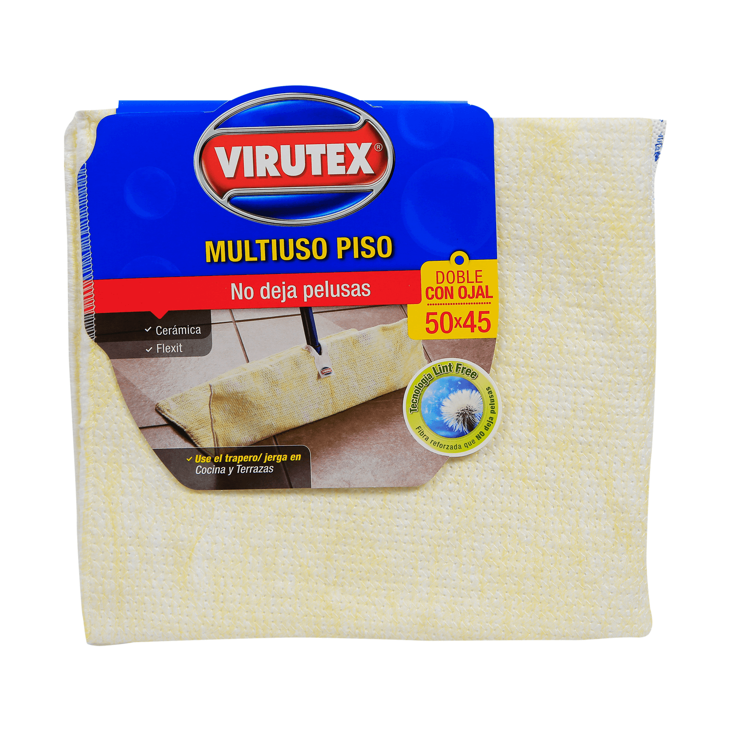 Trapero Algodon 50X40 Conveniente Clasica