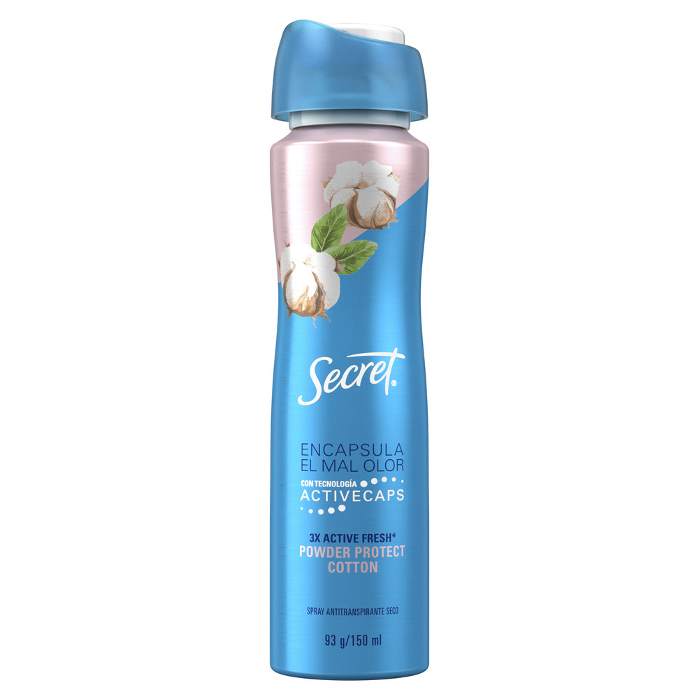 Desodorante Secret Spray Algodon 93Gx12It