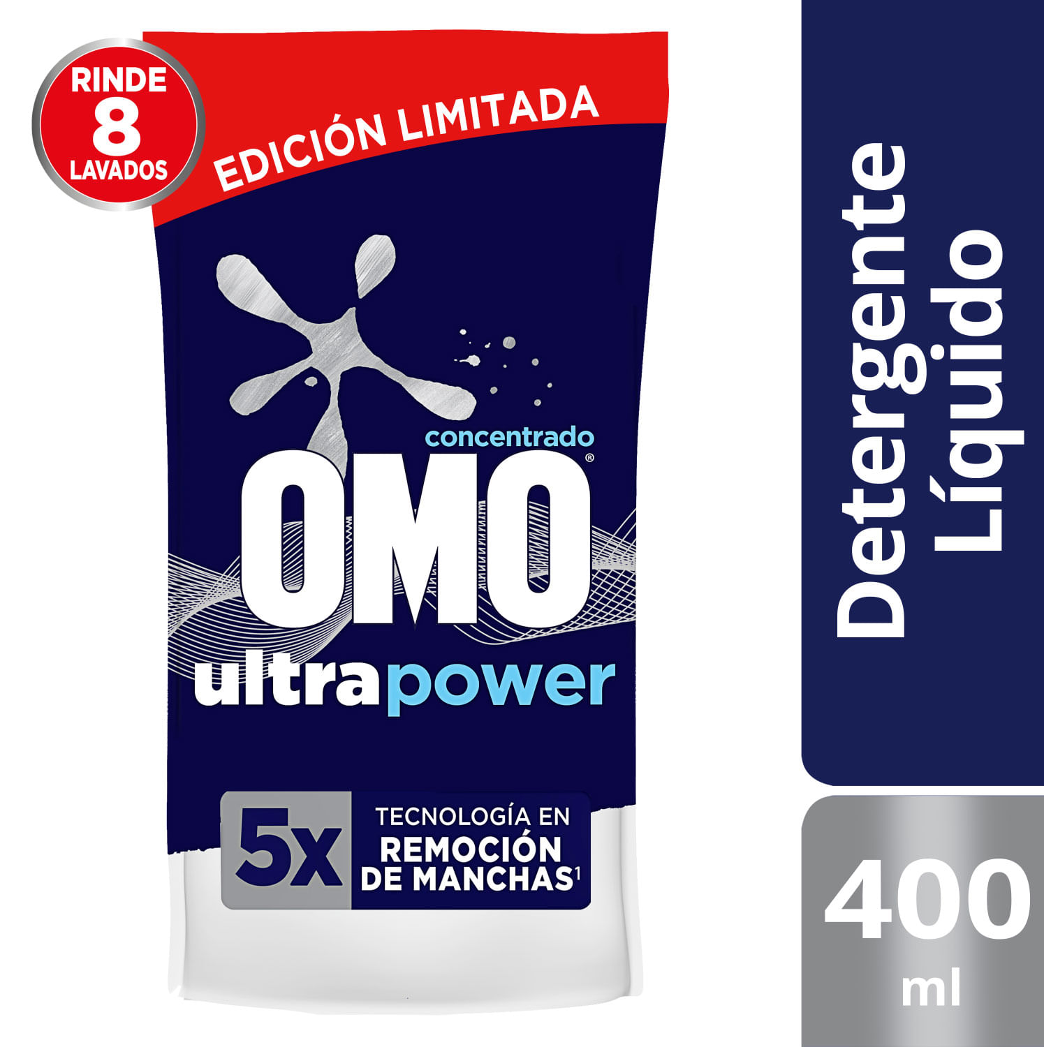 Omo Concentrado Ultrapower Bls 18X800G