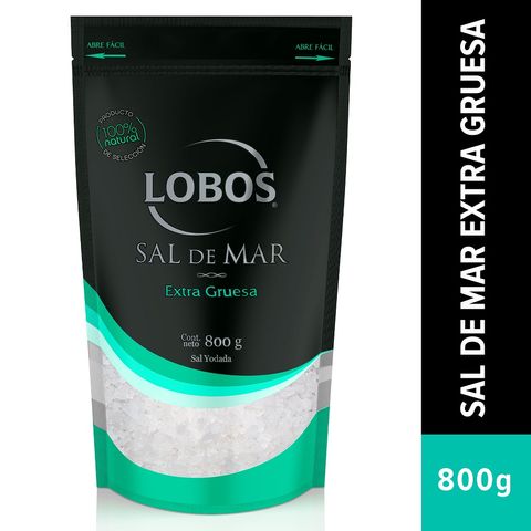 Doypack Sal De Mar Extra Gruesa 12X800 Grs